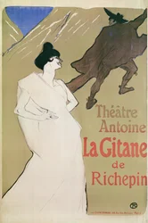 Theatre Antoine, The Gitane de Richepin (poster)